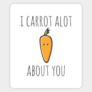 I Carrot Alot About You Magnet